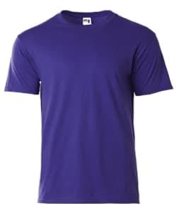 Gildan Combed Ring Spun Cotton T Shirt · Sport Purple · colour reference