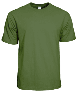 Symbolic Siro Cotton T-Shirt 210gsm · Military Green · front