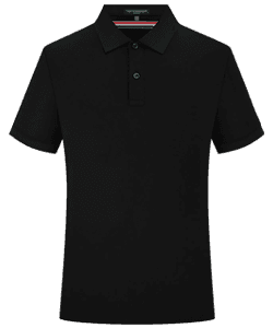 Eminent Polo 200gsm (Cotton-Poly-Spandex) · Black · colour reference