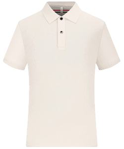 Eminent Polo 200gsm (Cotton-Poly-Spandex) · Cream White · colour reference