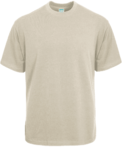 Heavyweight Oversized Cotton T-Shirt 280gsm · Light Sand · colour reference