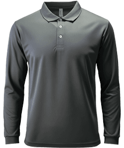 Crossrunner DRYtec Long Sleeve Polo · Product view