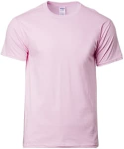 Cotton Adult Ring Spun T-Shirt 180gsm · Light Pink · colour reference