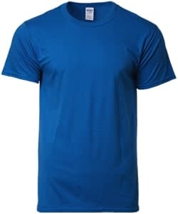 Cotton Adult Ring Spun T-Shirt 180gsm · Royal · colour reference