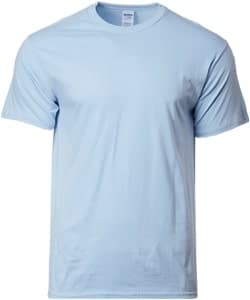 Cotton Adult Ring Spun T-Shirt 180gsm · Light Blue · colour reference