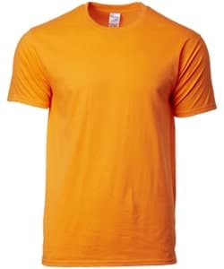 Cotton Adult Ring Spun T-Shirt 180gsm · Safety Orange · colour reference