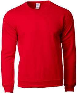 Asian Fit Adult Crewneck Sweatshirt · Product view