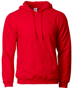 Asian Fit Adult Hooded Sweatshirt · Product view