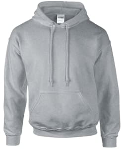 Asian Fit Adult Hooded Sweatshirt · Sport Grey · colour reference