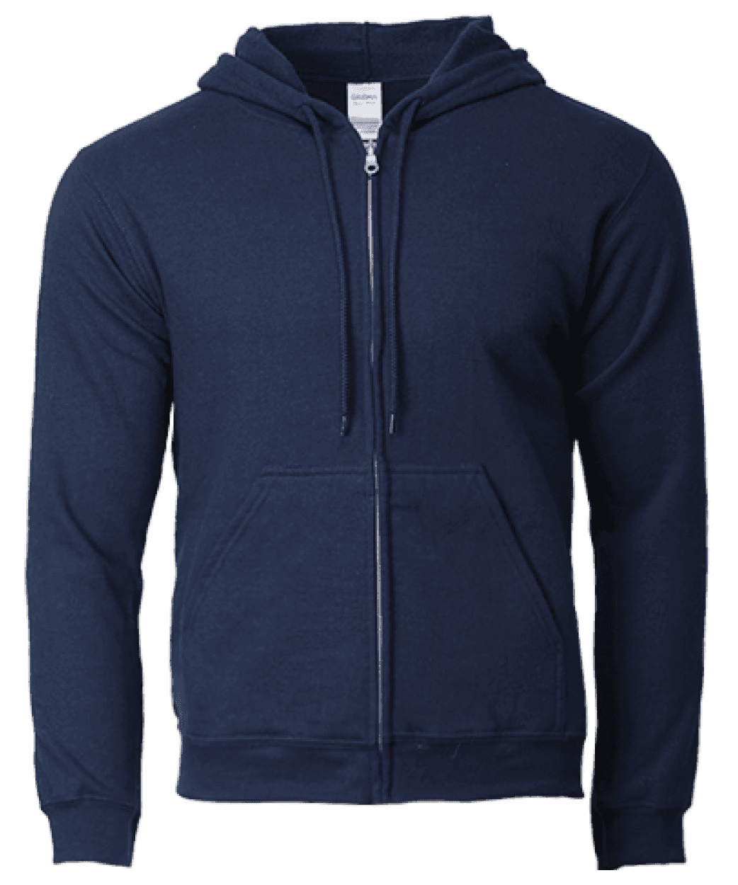 Asian Fit Adult Full Zip Hooded Sweatshirt · Product view