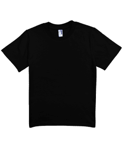Arrive Guide Prime Siro Cotton Youth T Shirt · Black · colour reference