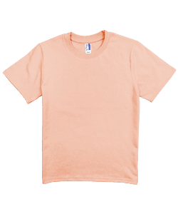 Arrive Guide Prime Siro Cotton Youth T Shirt · Peach · colour reference