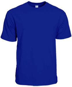 Symbolic Siro Cotton T-Shirt 210gsm · Royal · colour reference