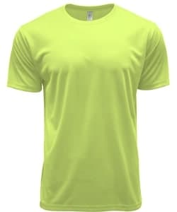 Crossrunner DRYtec Youth T Shirt · Lime · front