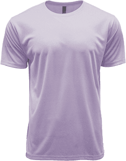 DRYtec Performance Tee 150gsm · Light Violet · colour reference