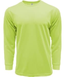 Crossrunner DRYtec Long Sleeve T Shirt · Lime · colour reference