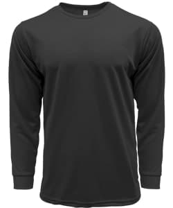 Crossrunner DRYtec Long Sleeve T Shirt · Black · colour reference