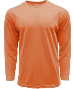 Crossrunner DRYtec Long Sleeve T Shirt · Orange · colour reference