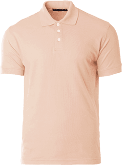 Soft-Touch Polo 220gsm · Coral Silk · colour reference