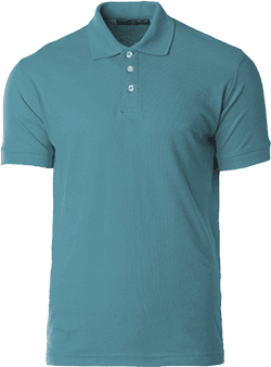 Soft-Touch Polo 220gsm · Airforce Blue · colour reference