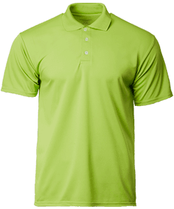 Performance Dry Pique Polo 160gsm · Lime · colour reference