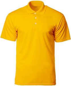 Performance Dry Pique Polo 160gsm · Gold · colour reference