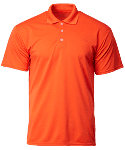 Performance Dry Pique Polo 160gsm · Orange · colour reference