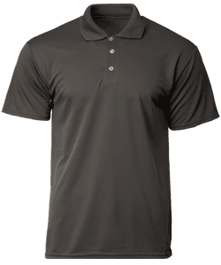 Performance Dry Pique Polo 160gsm · Charcoal · colour reference