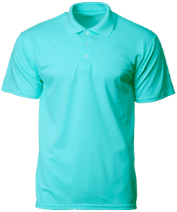 Performance Dry Pique Polo 160gsm · Tiffany Blue · colour reference