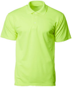 Performance Dry Pique Polo 160gsm · Neon Green · colour reference
