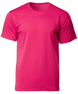 Performance Dry Pique Tee 160gsm · Heliconia · colour reference