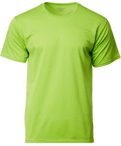Performance Dry Pique Tee 160gsm · Lime · colour reference
