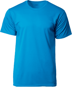 Performance Dry Pique Tee 160gsm · Sapphire · colour reference