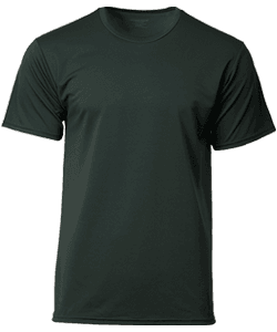Performance Dry Pique Tee 160gsm · Forest Green · colour reference