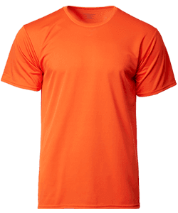 Performance Dry Pique Tee 160gsm · Orange · colour reference