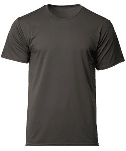 Performance Dry Pique Tee 160gsm · Charcoal · colour reference