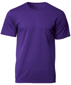 Performance Dry Pique Tee 160gsm · Purple · colour reference