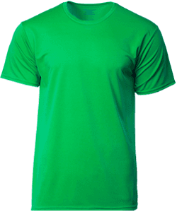 Performance Dry Pique Tee 160gsm · Irish Green · colour reference