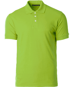 Soft-Touch Polo 220gsm · Lime · colour reference