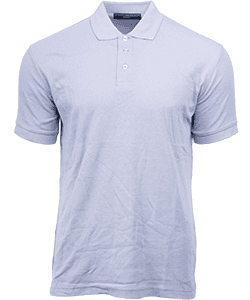 Soft-Touch Polo 220gsm · Ice Grey · colour reference