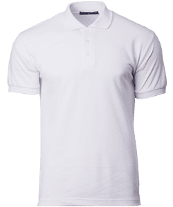 Soft-Touch Polo 220gsm · White · colour reference