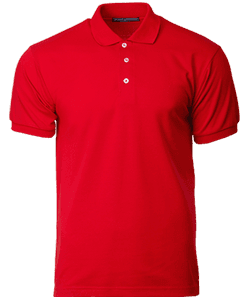 Soft-Touch Polo 220gsm · Red · colour reference