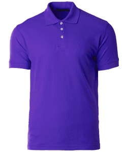 Soft-Touch Polo 220gsm · Purple · colour reference