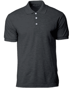 Soft-Touch Polo 220gsm · Dark Heather · colour reference