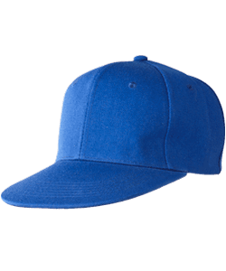 Snapback Cap Acrylic Twill 6 Panel · Royal · colour reference