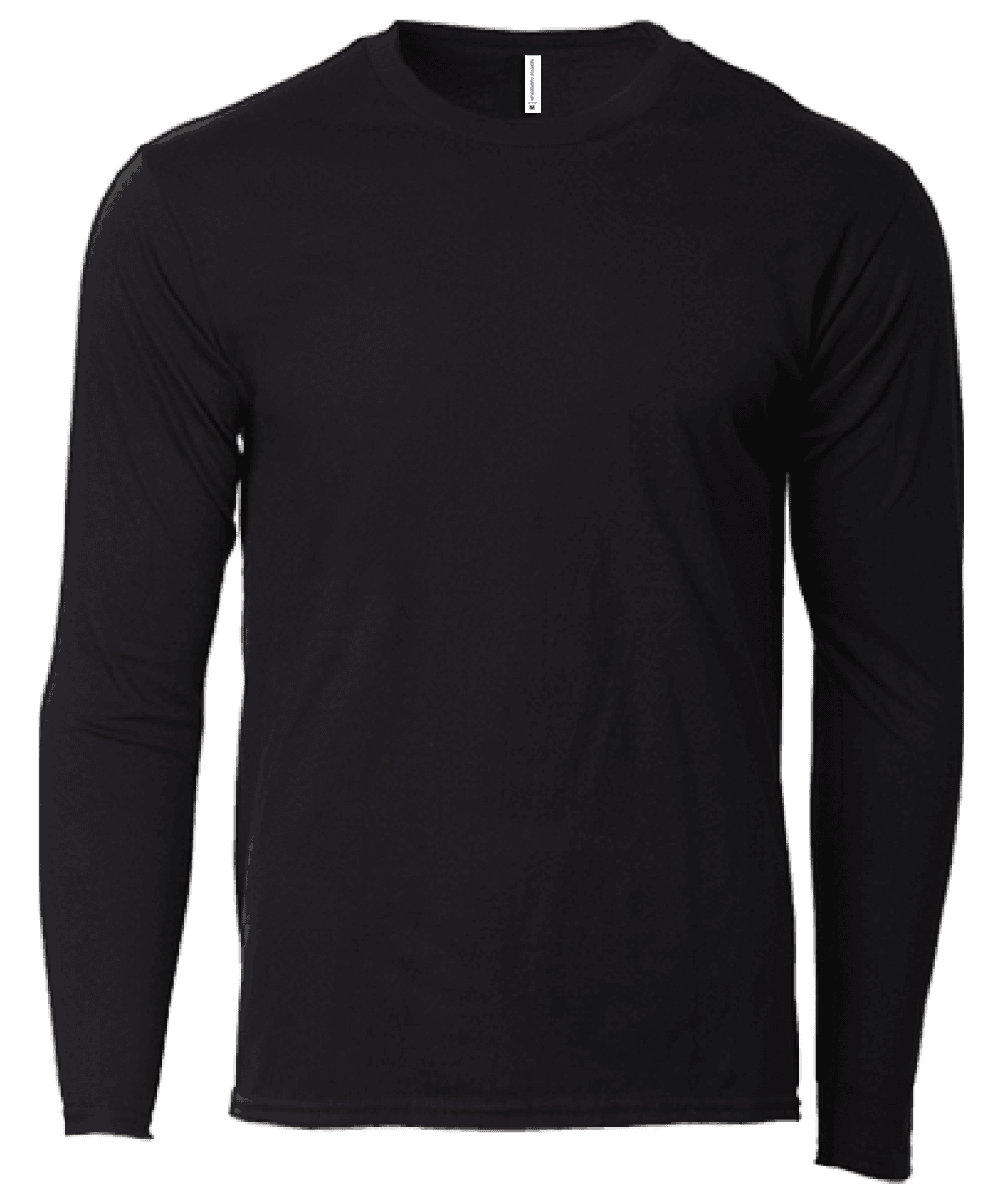 North Harbour Soft Touch Long Sleeve T Shirt · Black · colour reference