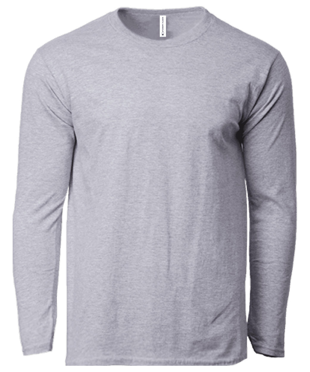 North Harbour Soft Touch Long Sleeve T Shirt · Rs Sport Grey · front