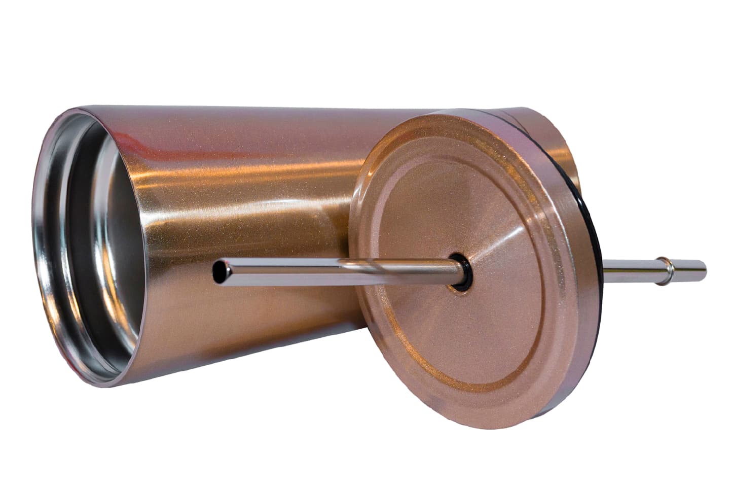 LuxeGloss Steel Tumbler 500ml · Product view