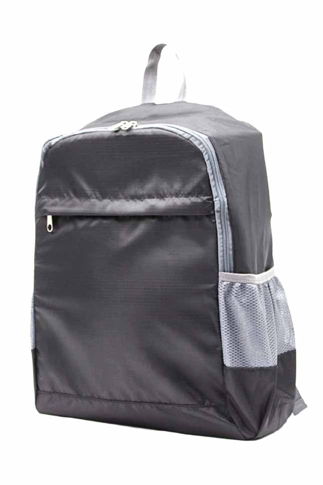 Foldable Backpack Bag 3 Compartment · Product view
