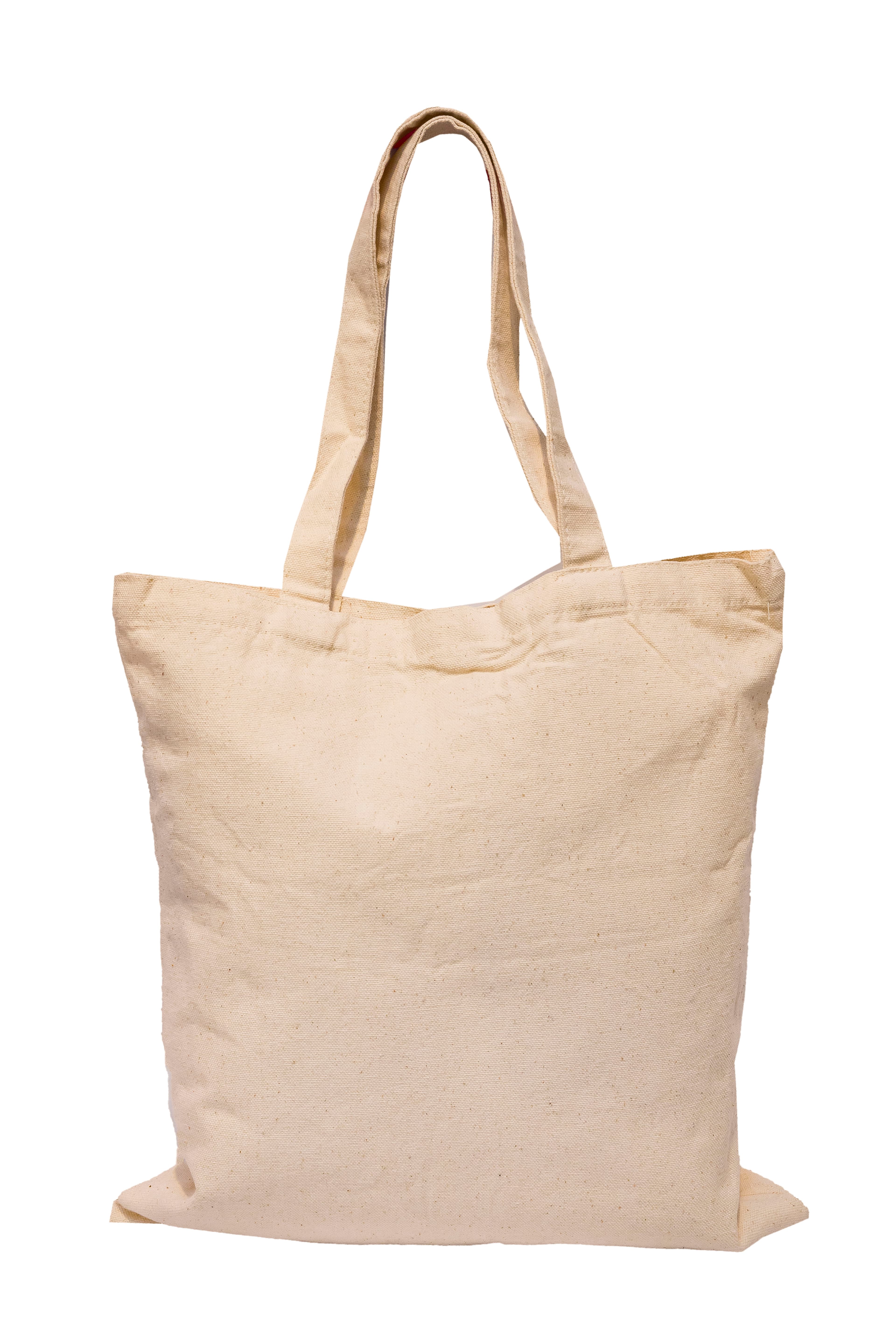 Natural Cotton Tote Bag (10oz) · Product view